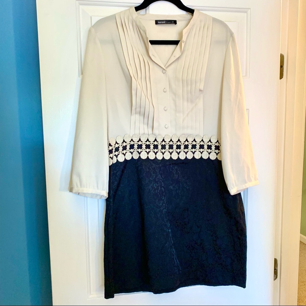 Kenzie Two-Toned Dress